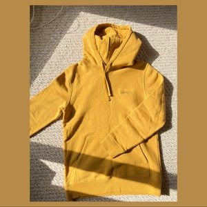 Stussy hoodie yellow/orange